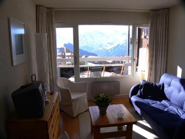 Appartement Dans Residence Du Roche Mantel -Alpes Huez Face A L'Alpexpress エクステリア 写真