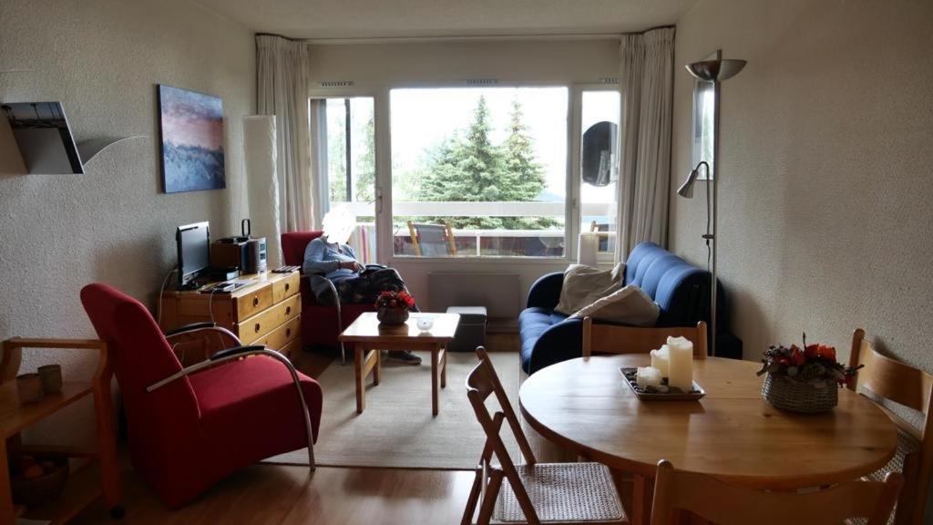 Appartement Dans Residence Du Roche Mantel -Alpes Huez Face A L'Alpexpress エクステリア 写真